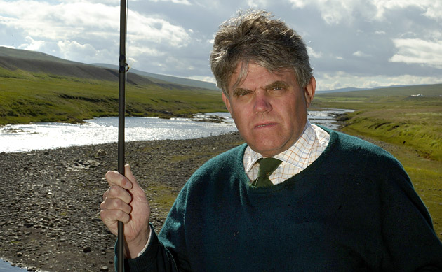 Orri Vigfússon, formand for Nord Atlantic Salmon Fund